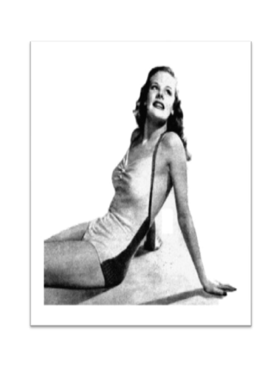 PATTERN #2129 WATER SPRITE VINTAGE KNITTING