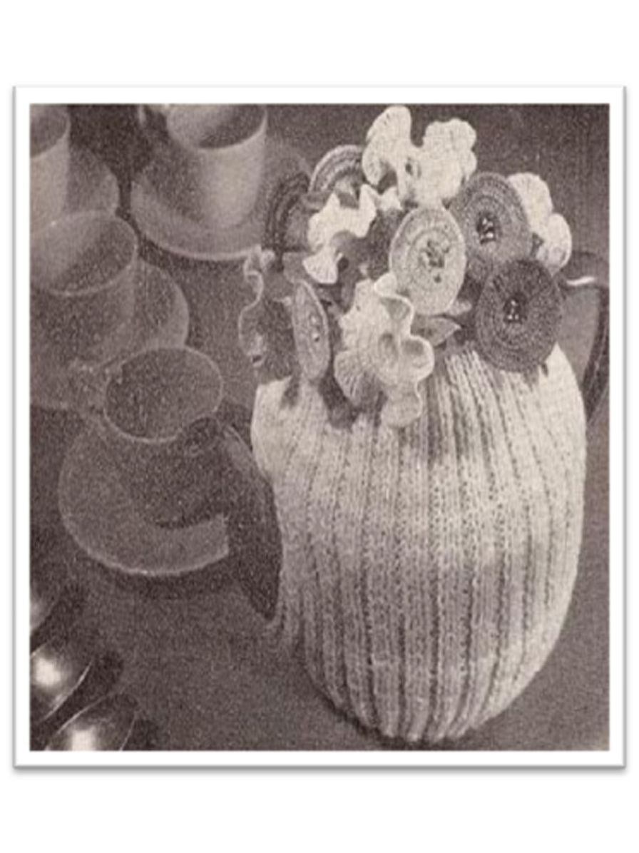 PATTERN #2132 TEA COZY VINTAGE CROCHET