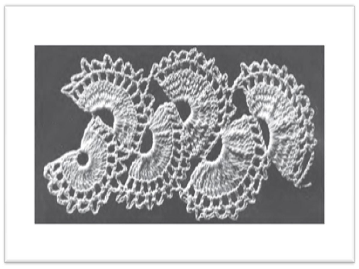 PATTERN #2144 PILLOW LACE VINTAGE CROCHET