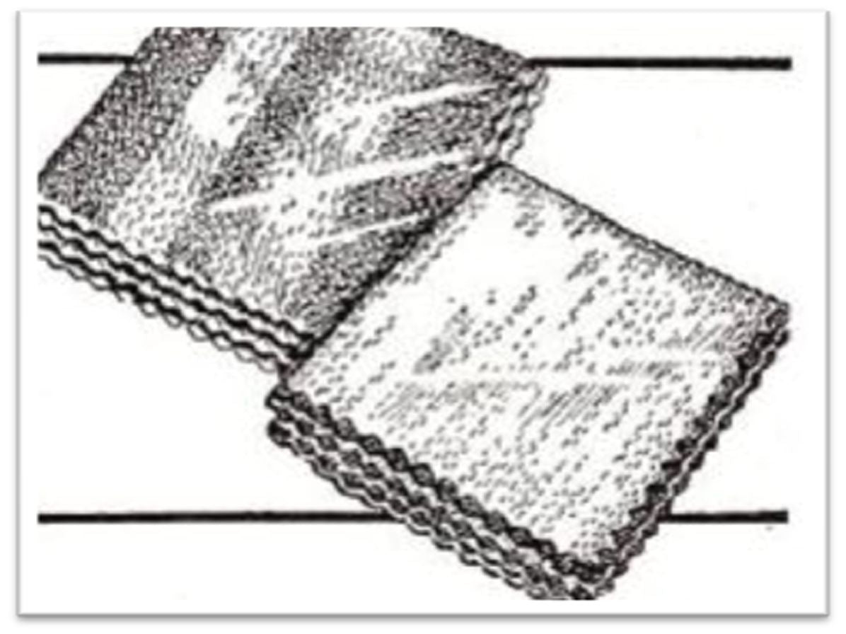 PATTERN #2148 FACE CLOTHS VINTAGE KNITTING