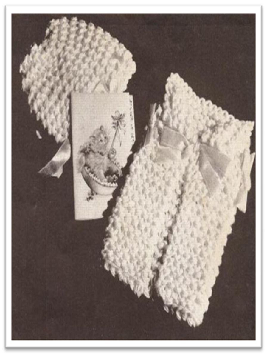PATTERN #2149 GIFT DISH CLOTH VINTAGE KNITTING