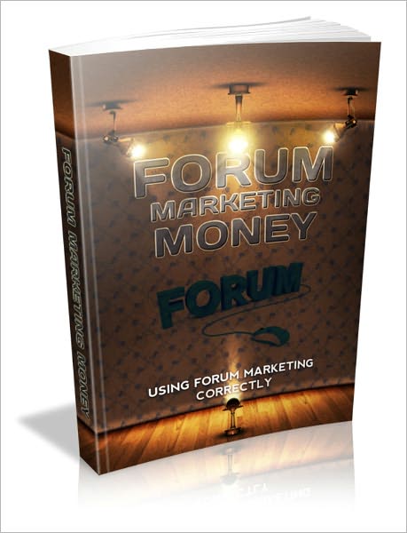 A Very Powerful Marketing Tool - Forum Marketing Money - Using Forum Marketing Correctly