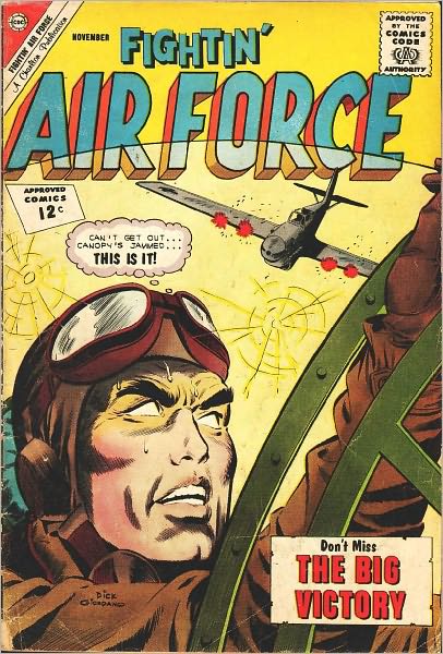 Fightin Air Force Number 35 War Comic Book