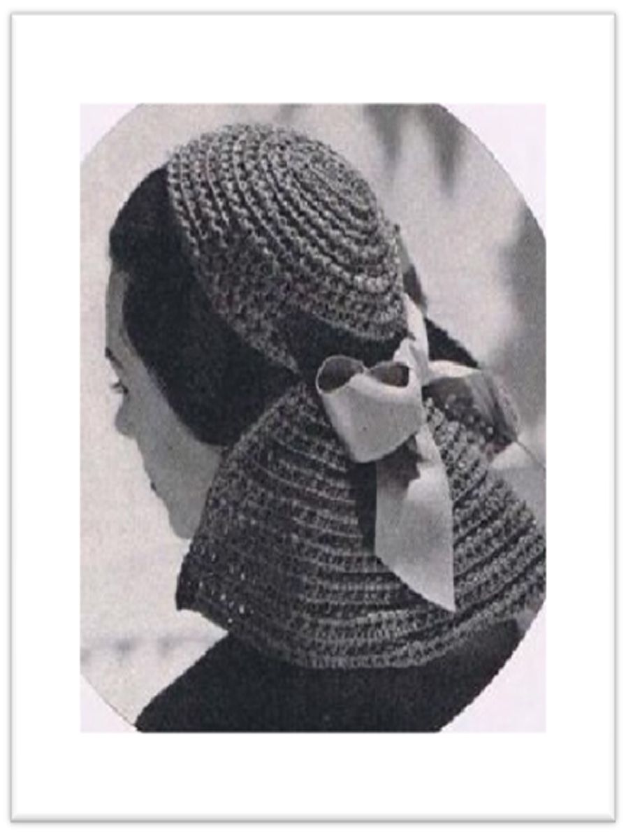 PATTERN #2800 CAP COD VINTAGE CROCHET