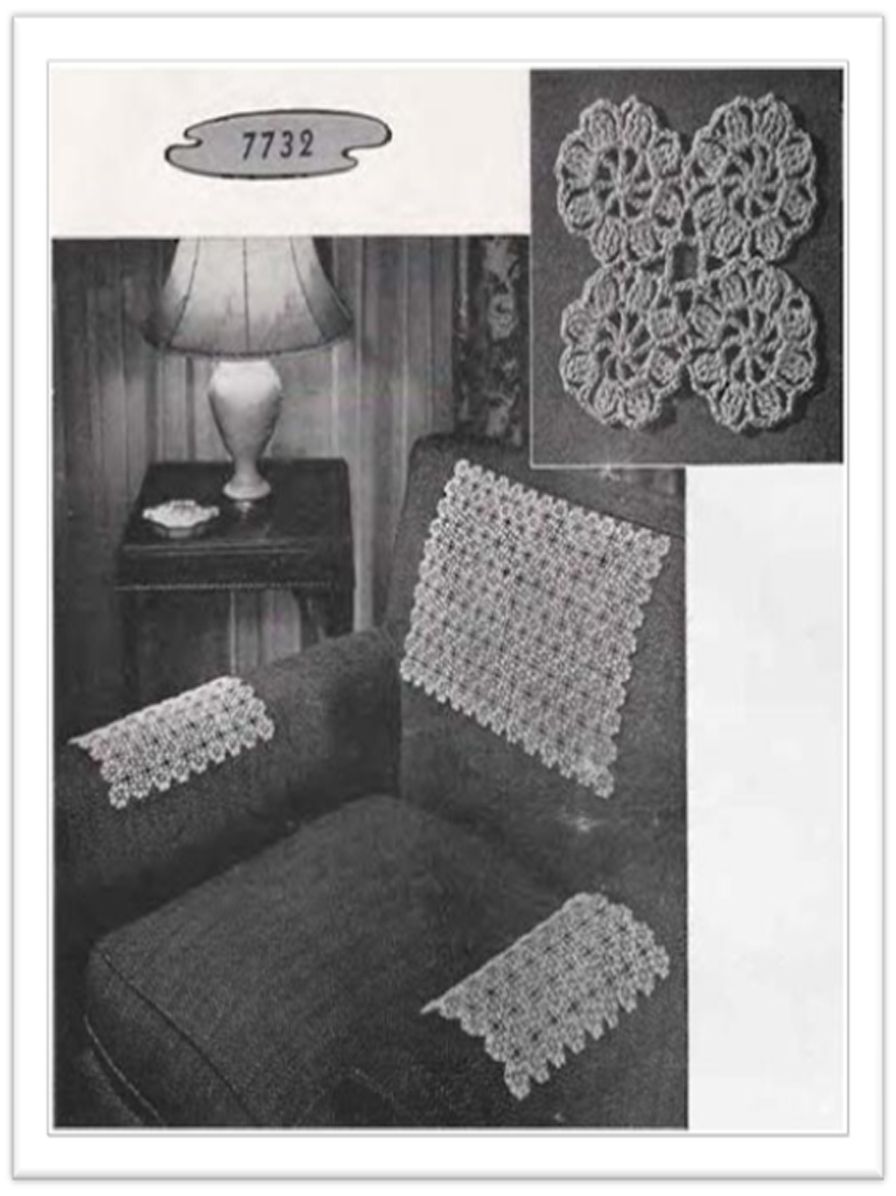PATTERN #2818 GLADIS VINTAGE CROCHET