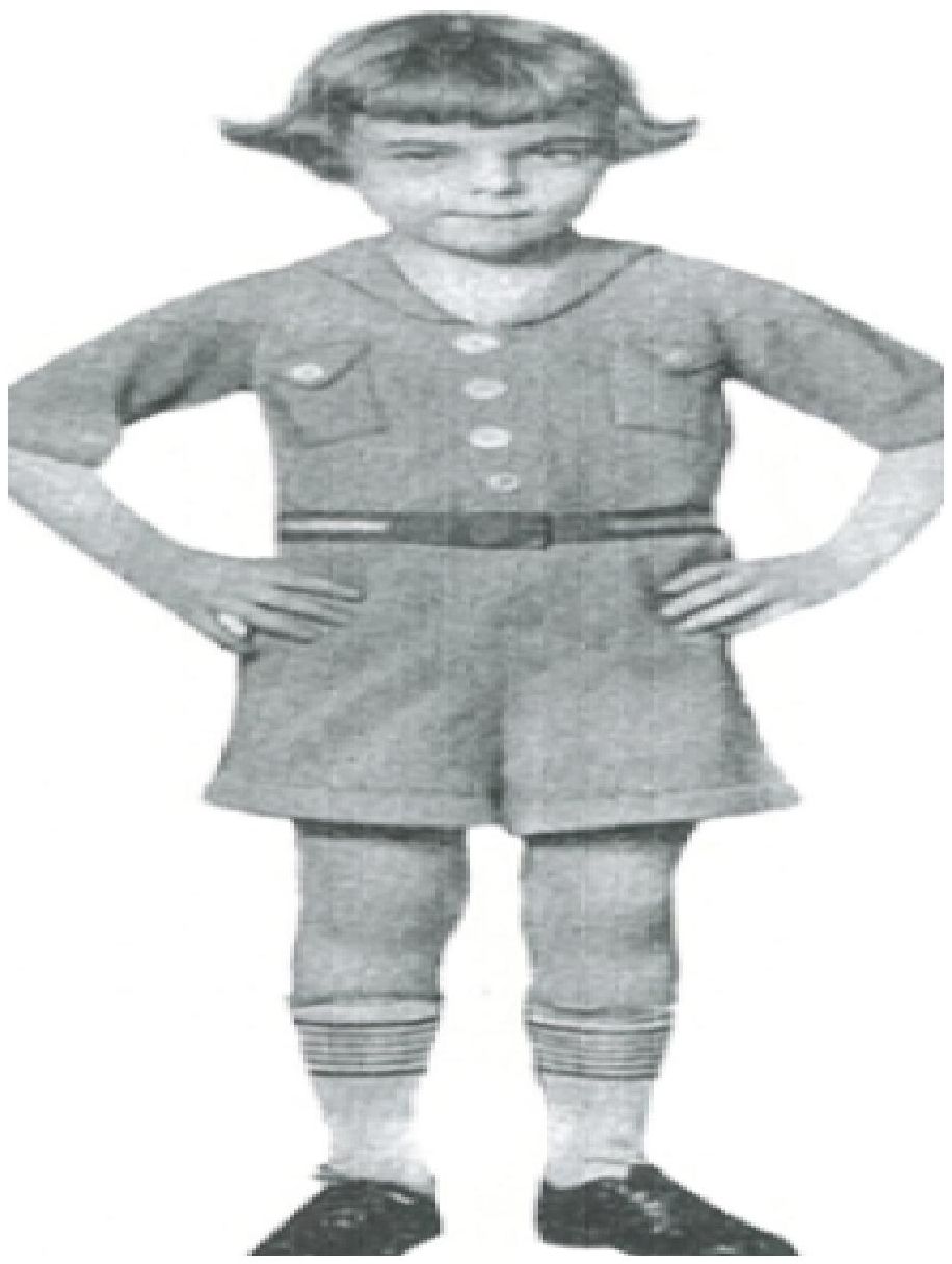 PATTERN #0679 BORTON SUIT VINTAGE KNITTING