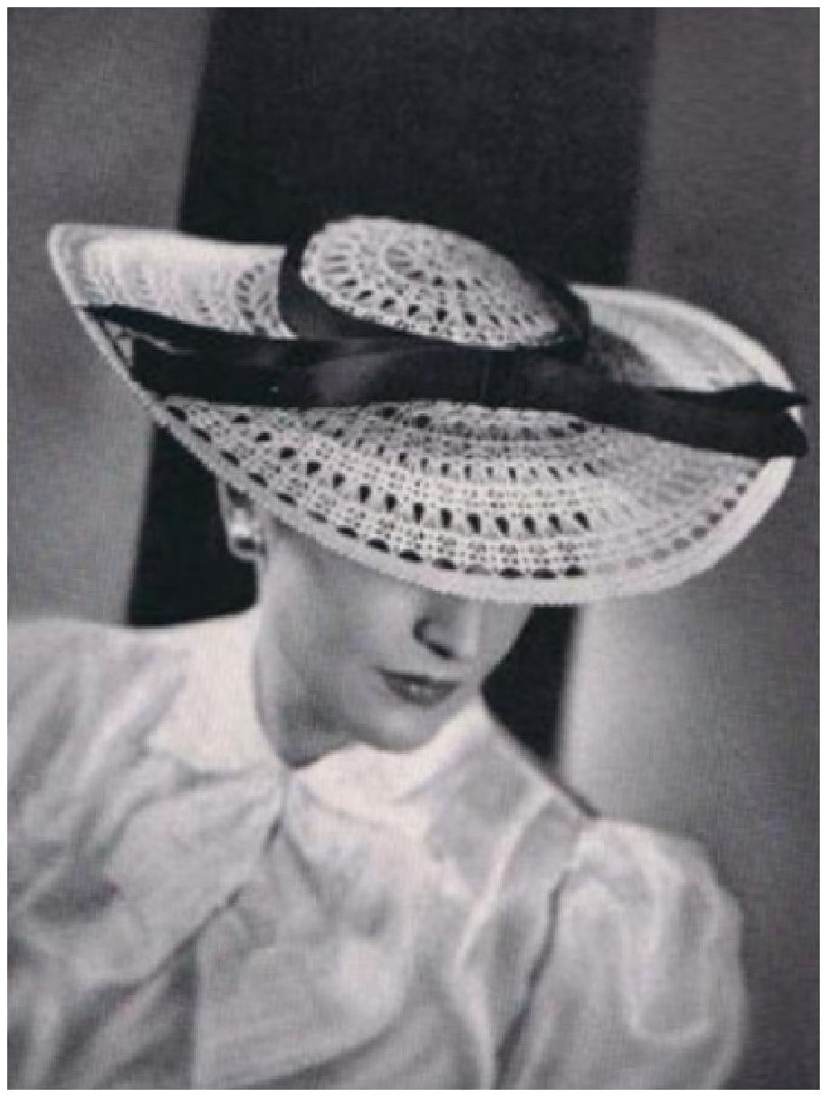 PATTERN #0689 TISKET-A-TASKET VINTAGE CROCHET