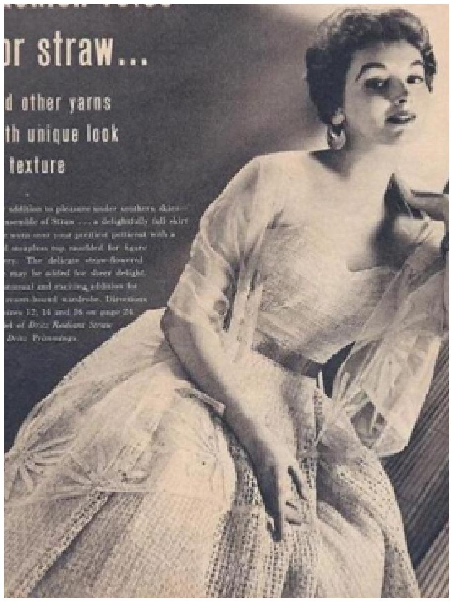 PATTERN #0707 JUSTINE VINTAGE CROCHET