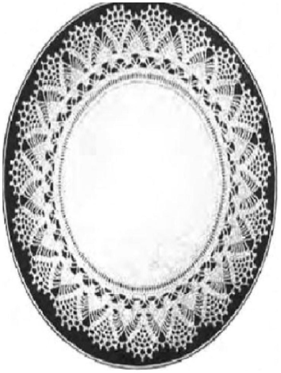 PATTERN #0709 BREAD BUTTER DOILY VINTAGE CROCHET