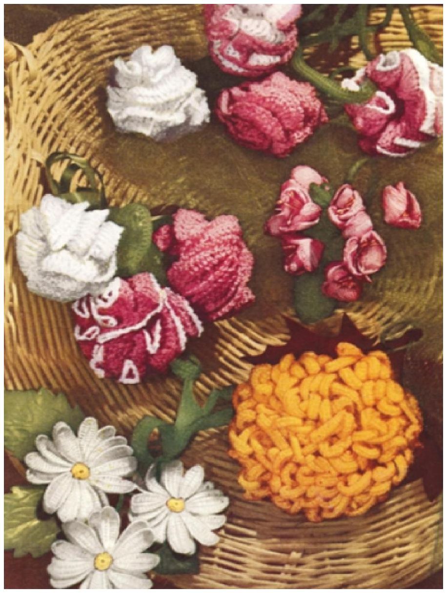 PATTERN #0767 FLOWER GARDEN VINTAGE CROCHET