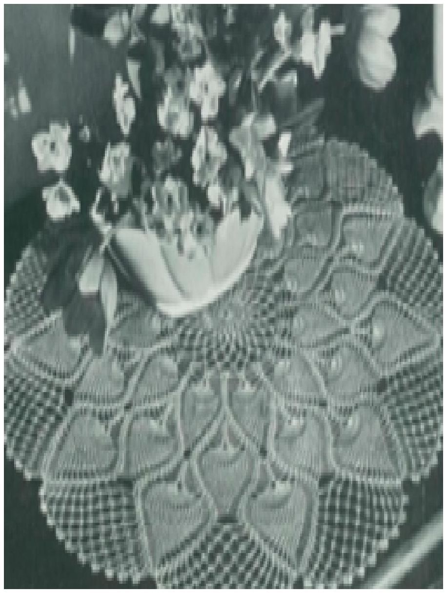 PATTERN #0774 PINEAPPLE CENTERPIECE VINTAGE CROCHET