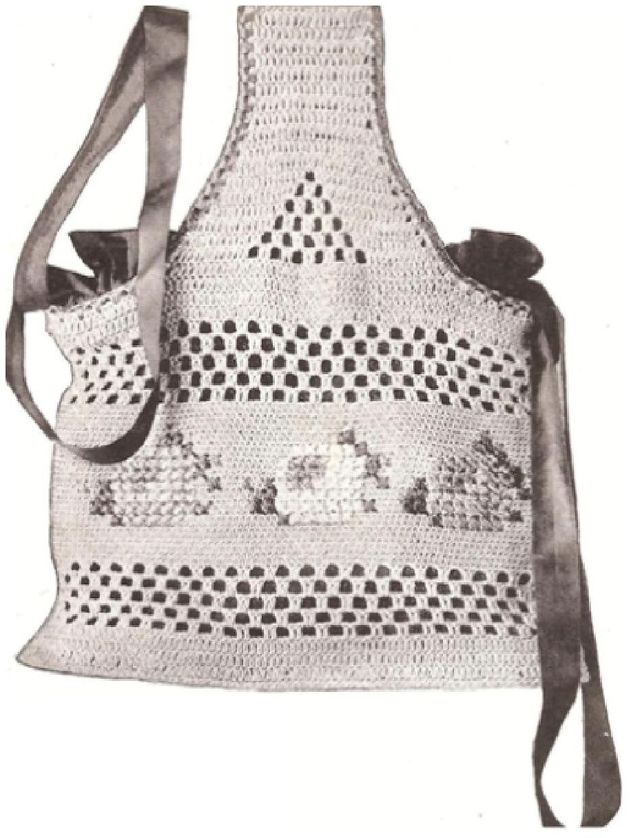 PATTERN #0777 WORK BAG VINTAGE CROCHET