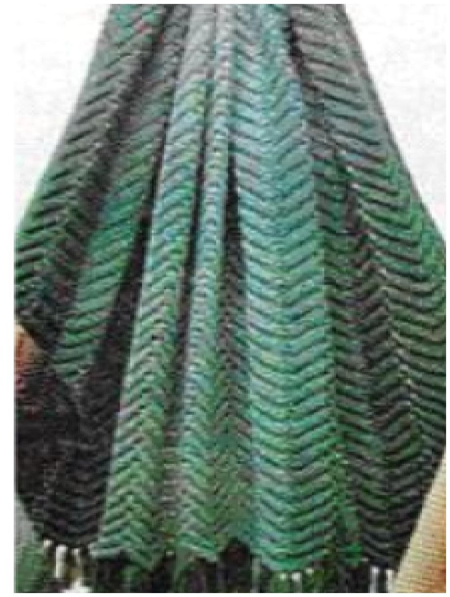 PATTERN #0781 ZIG ZAG AFGHAN VINTAGE KNITTING
