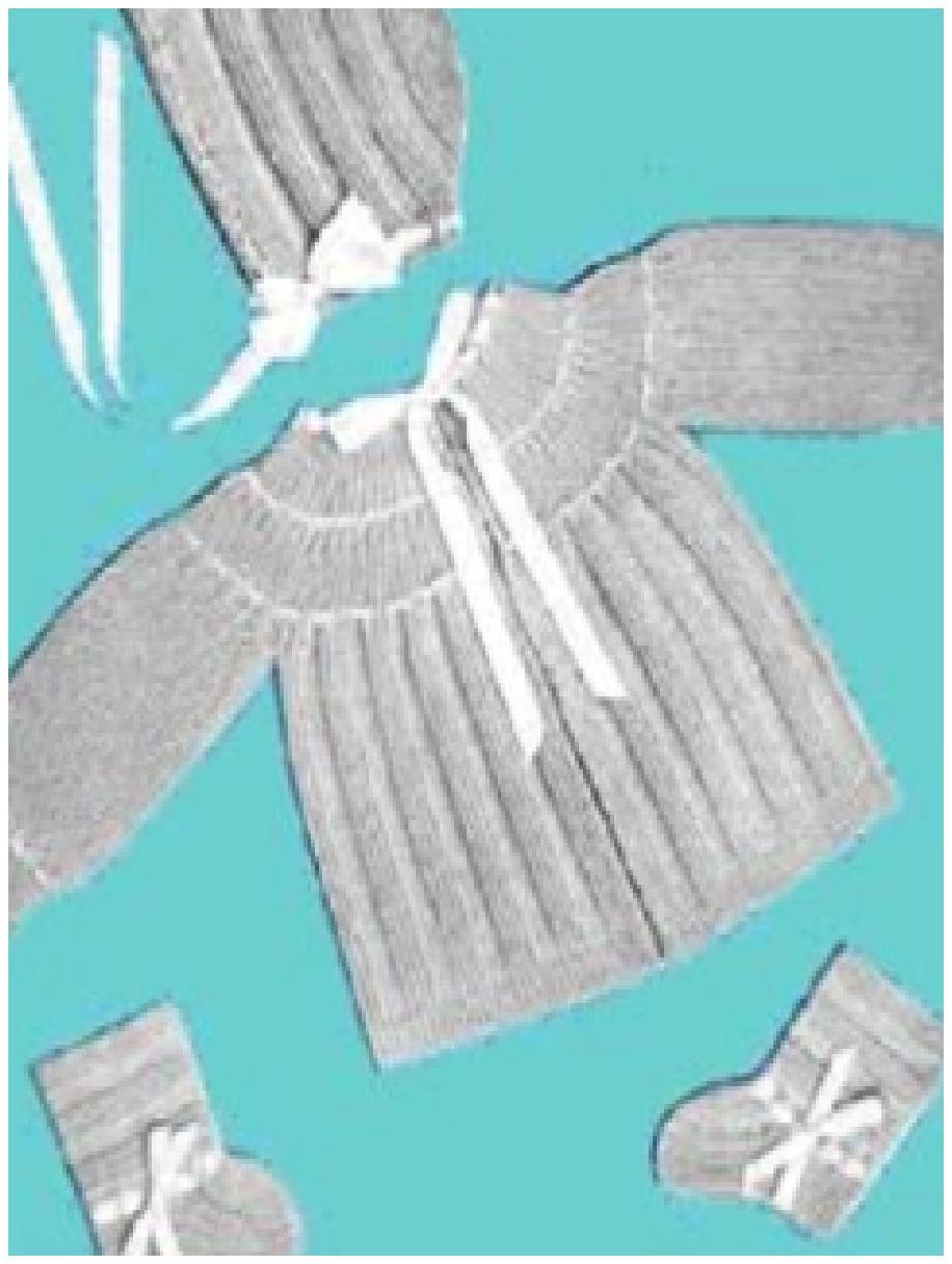 PATTERN #0787 KIRA BABY SET VINTAGE KNITTING