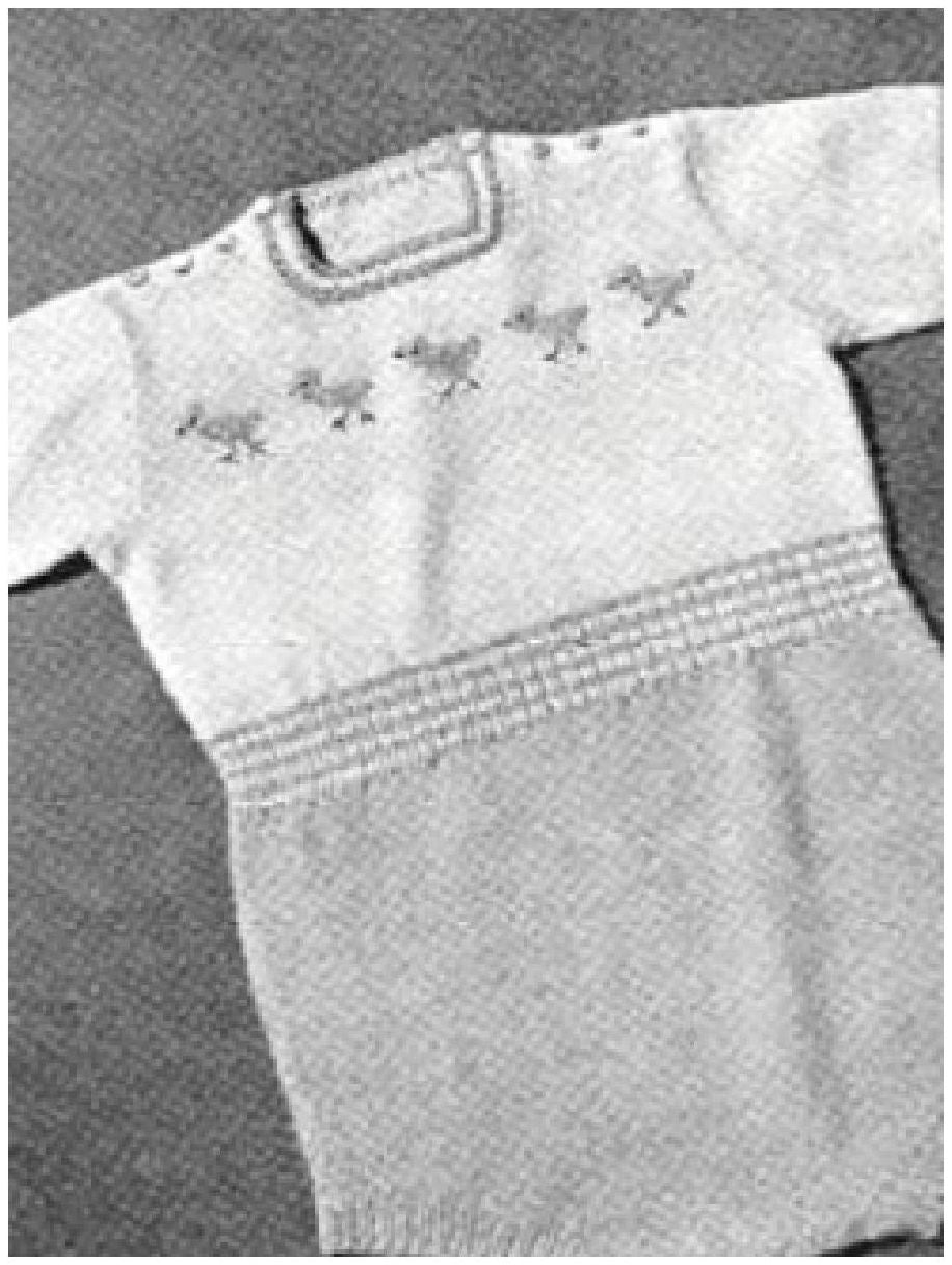 PATTERN #0789 CHICK-A-DEE OUTFIT VINTAGE KNITTING