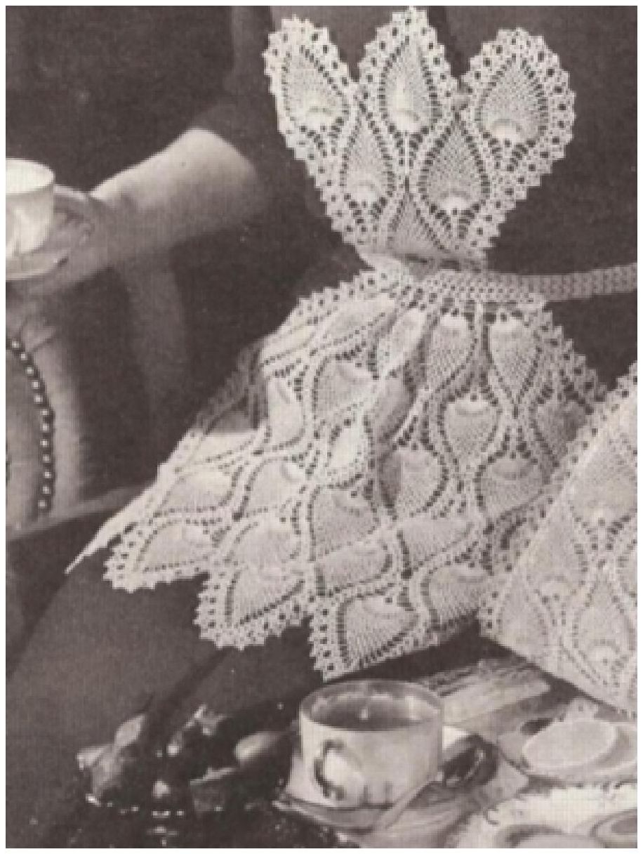 PATTERN #0795 APRON VINTAGE CROCHET
