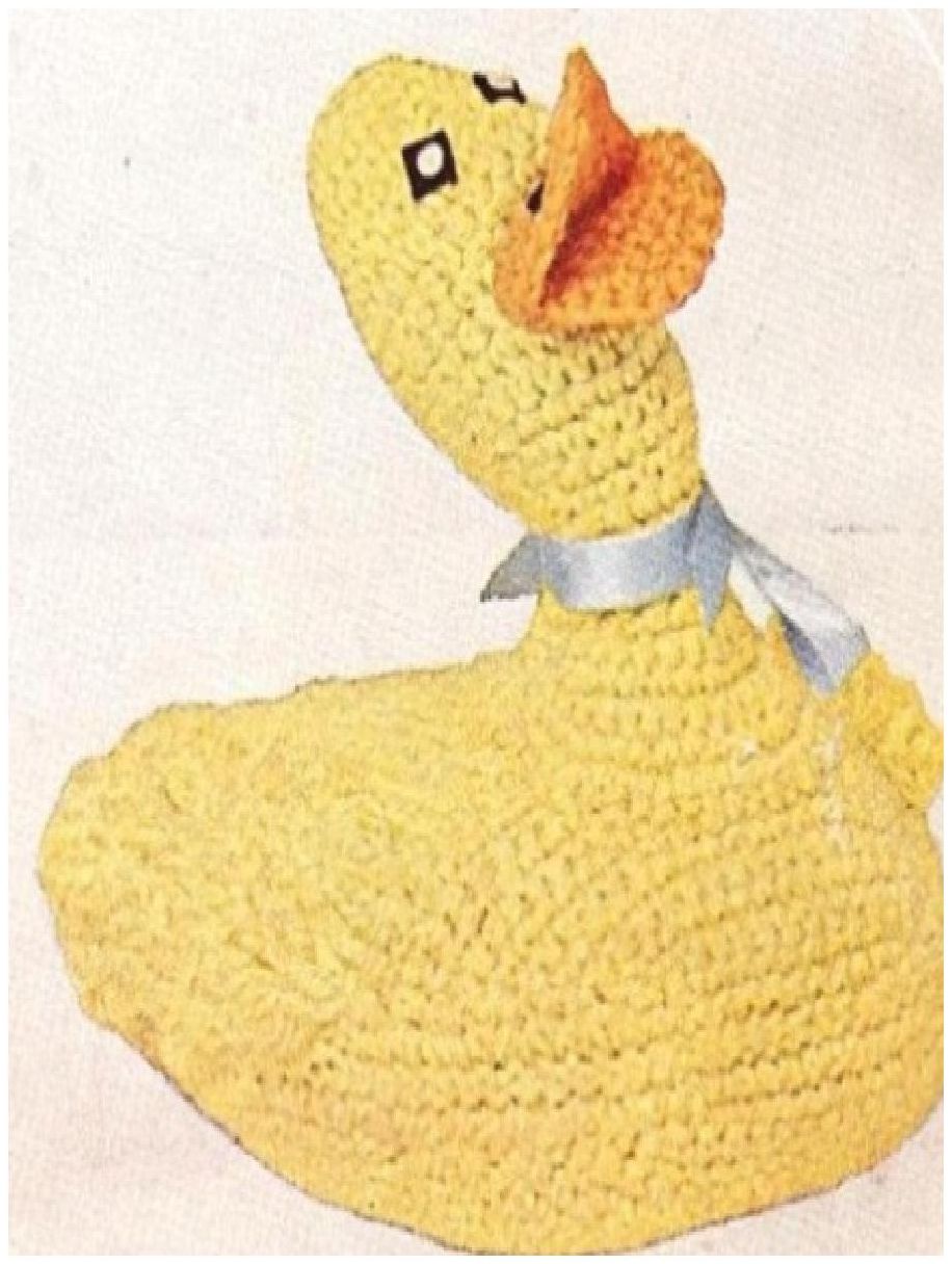 PATTERN #0799 DUCK VINTAGE CROCHET
