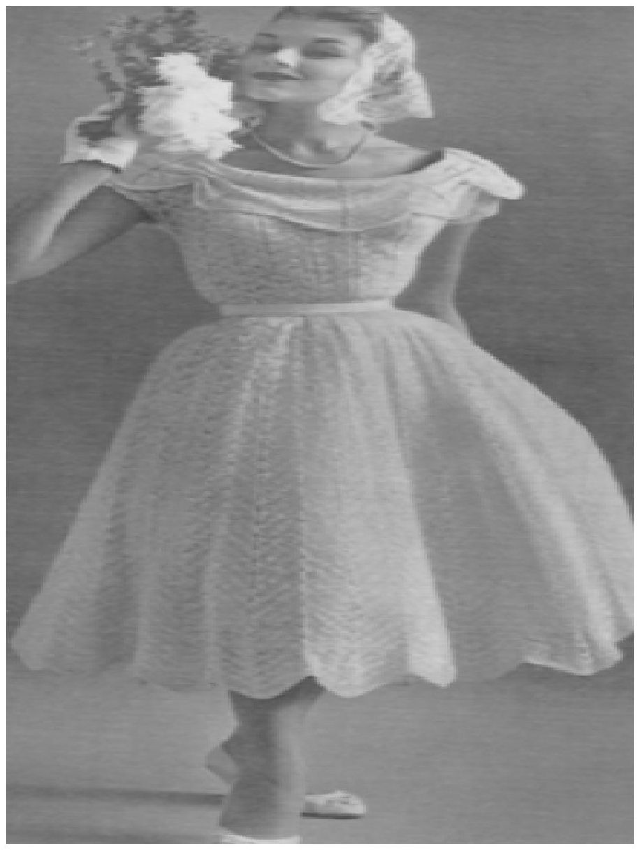 PATTERN #0801 INFORMAL WEDDING GOWN VINTAGE KNITTING