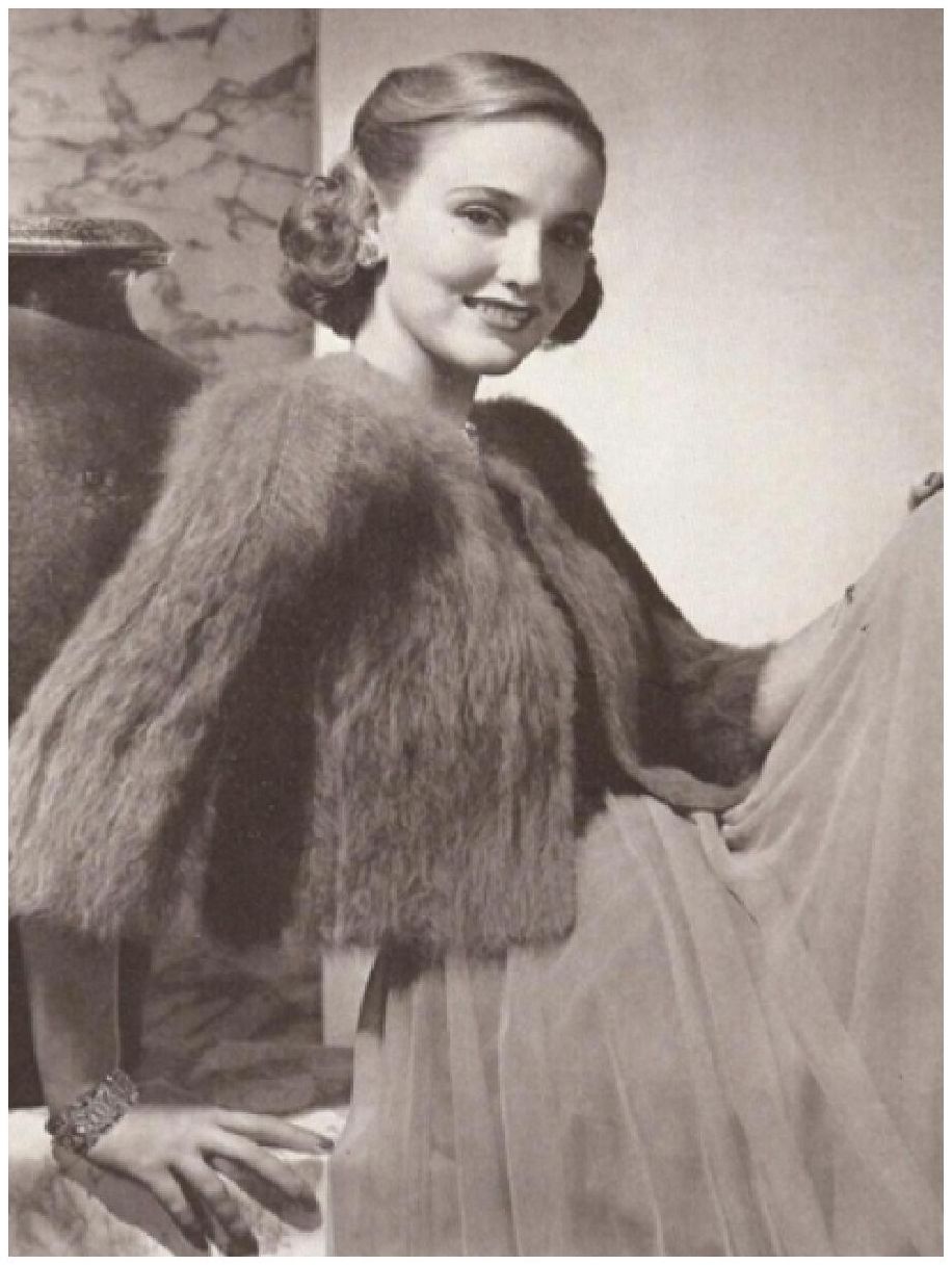 PATTERN #0804 ANGORA EVENING JACKET VINTAGE KNITTING