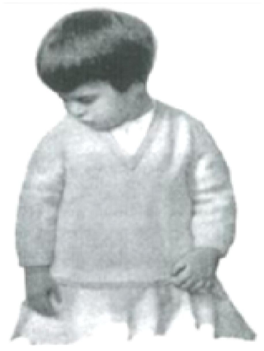 PATTERN #0817 TANDIL SWEATER VINTAGE KNITTING