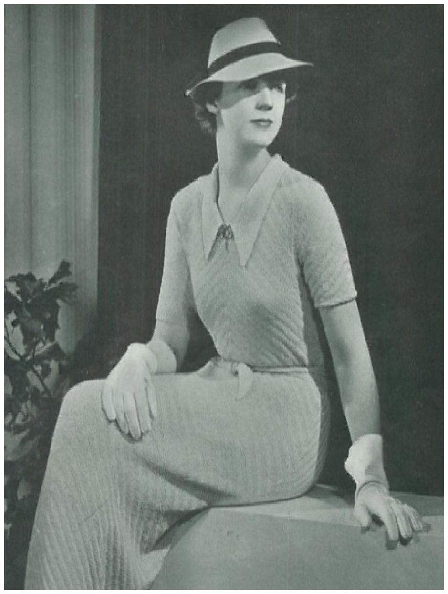 PATTERN #0820 IVANKA VINTAGE KNITTING