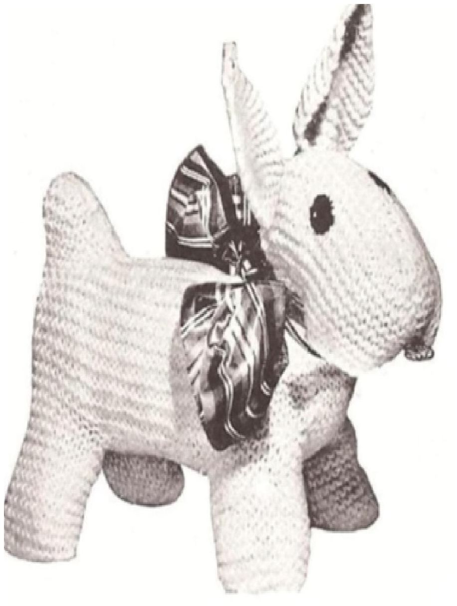 PATTERN #0828 SCOTTIE VINTAGE KNITTING