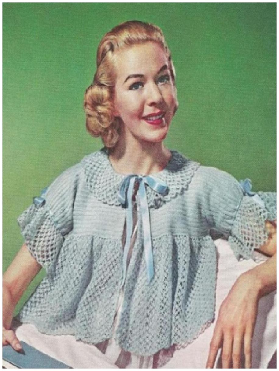 PATTERN #0846 NANCY VINTAGE KNITTING