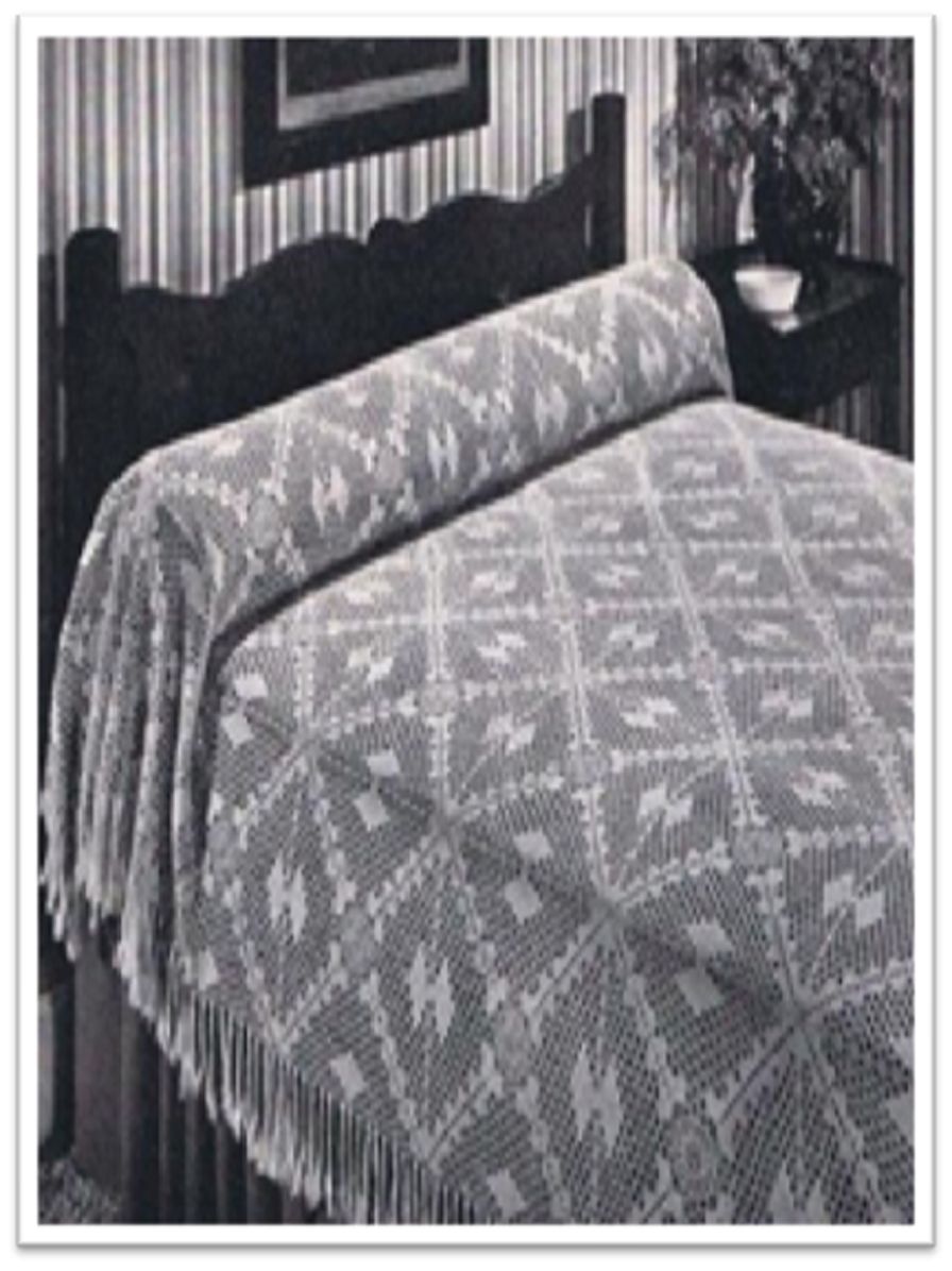 PATTERN #2159 WALTZ TIME VINTAGE CROCHET