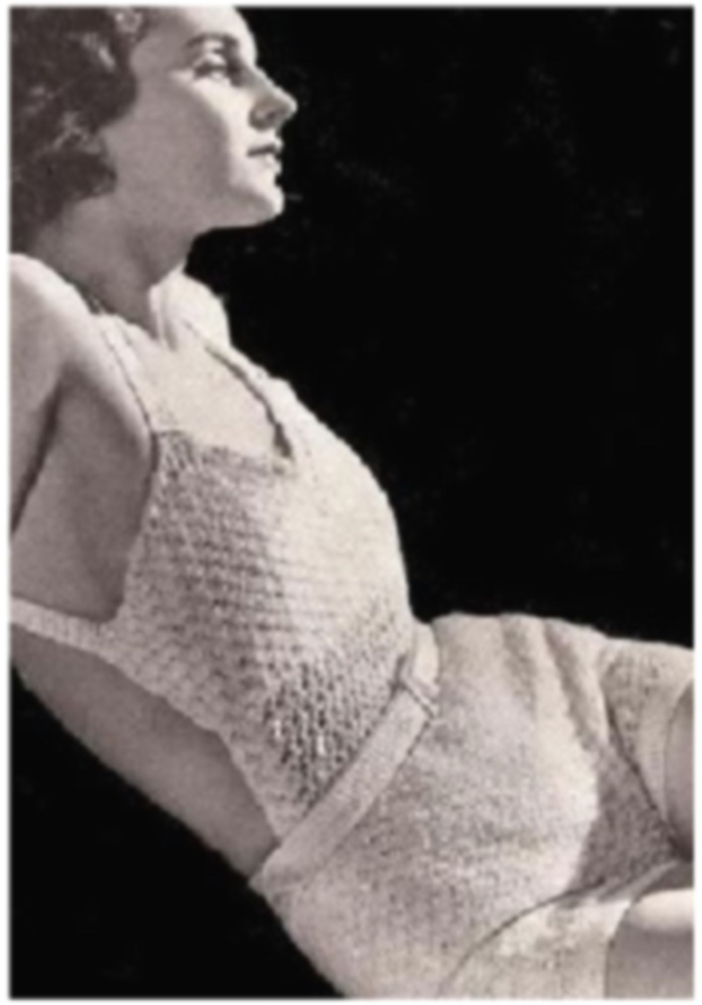 PATTERN #2169 CROCHETED SUNSUIT VINTAGE CROCHET