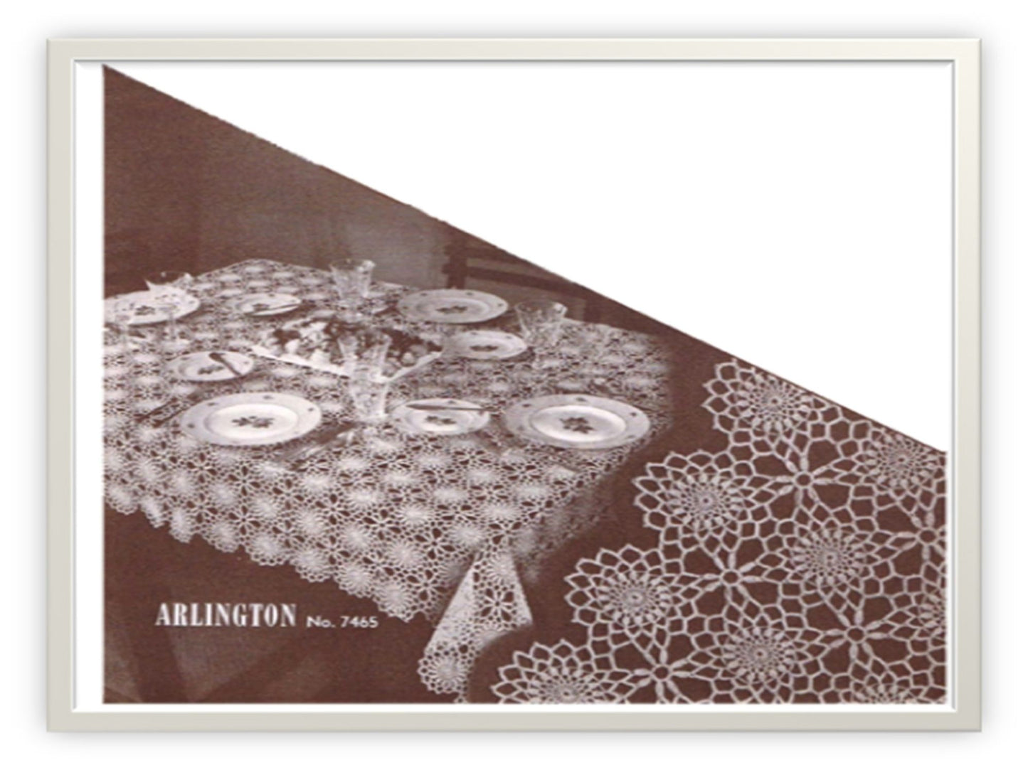 PATTERN #2199 ARLINGTON VINTAGE CROCHET