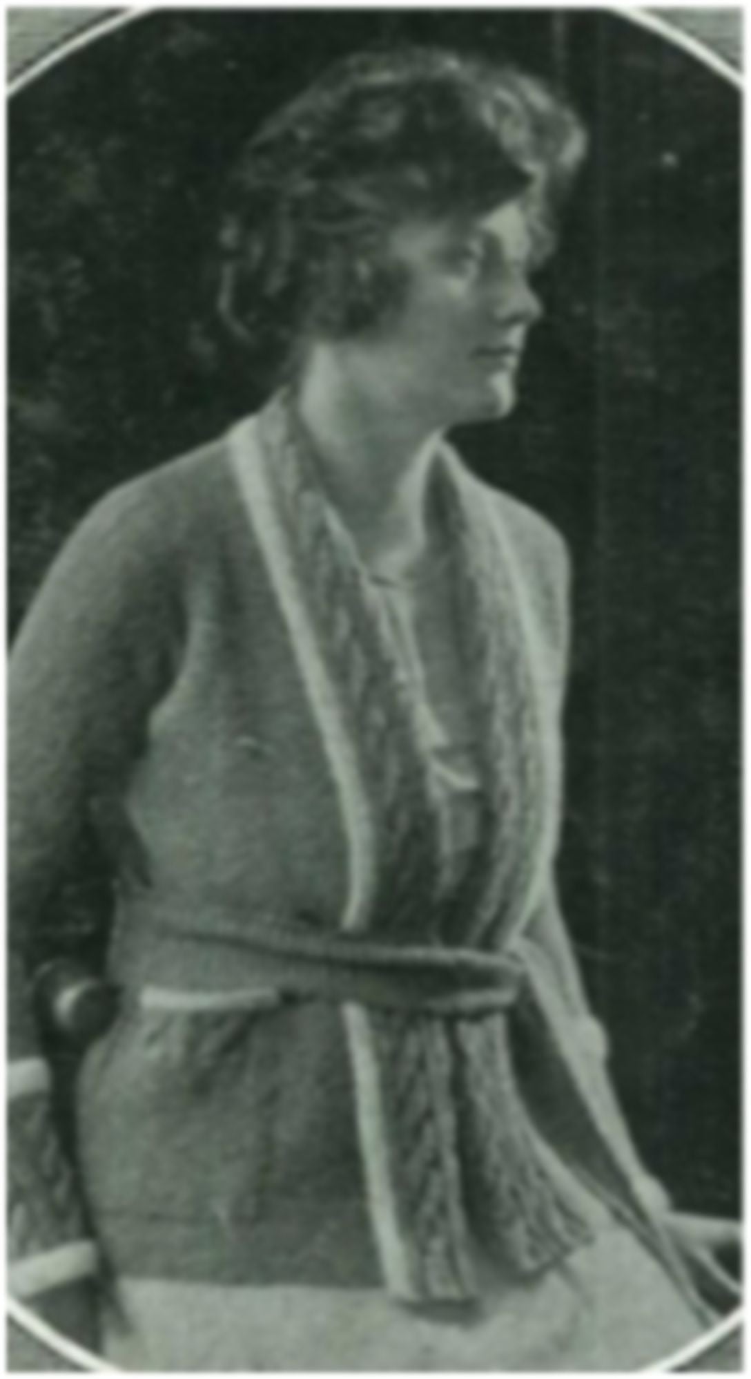 PATTERN #2200 LADIES' KNITTED SWEATER VINTAGE KNITTING