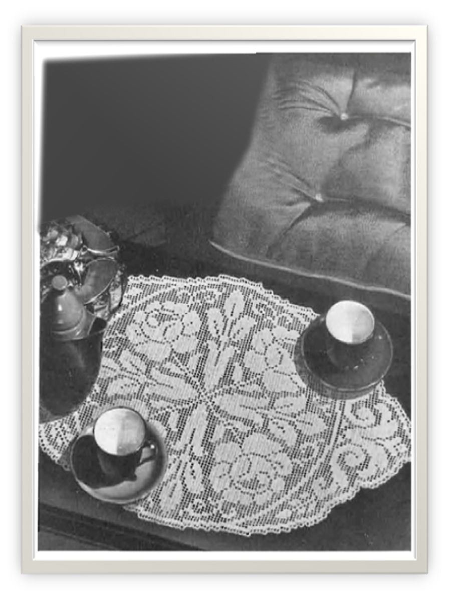 PATTERN #2205 KING'S RANSOM VINTAGE CROCHET