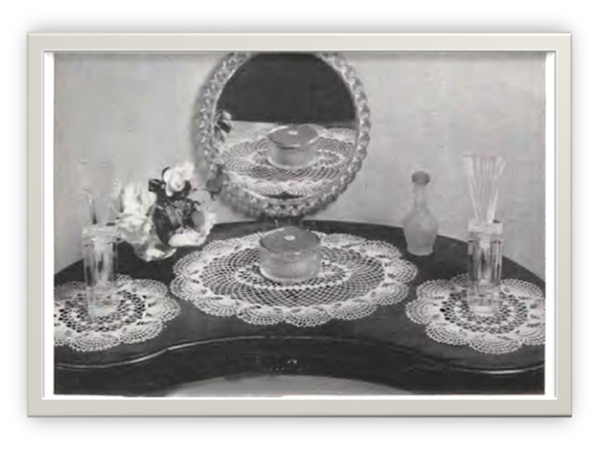 PATTERN #2208 VANITY FAIR VINTAGE CROCHET