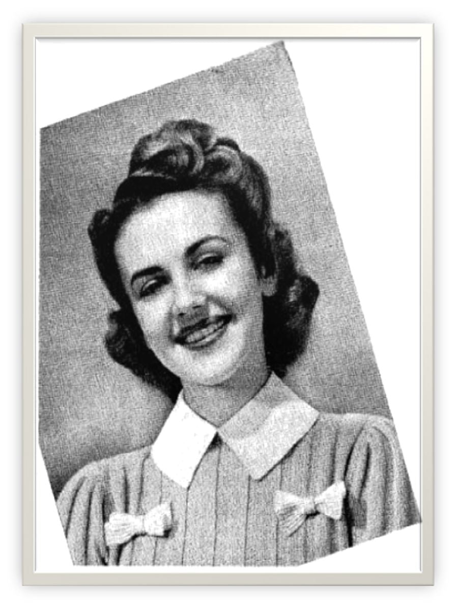 PATTERN #2209 BOWS AND COLLAR VINTAGE CROCHET