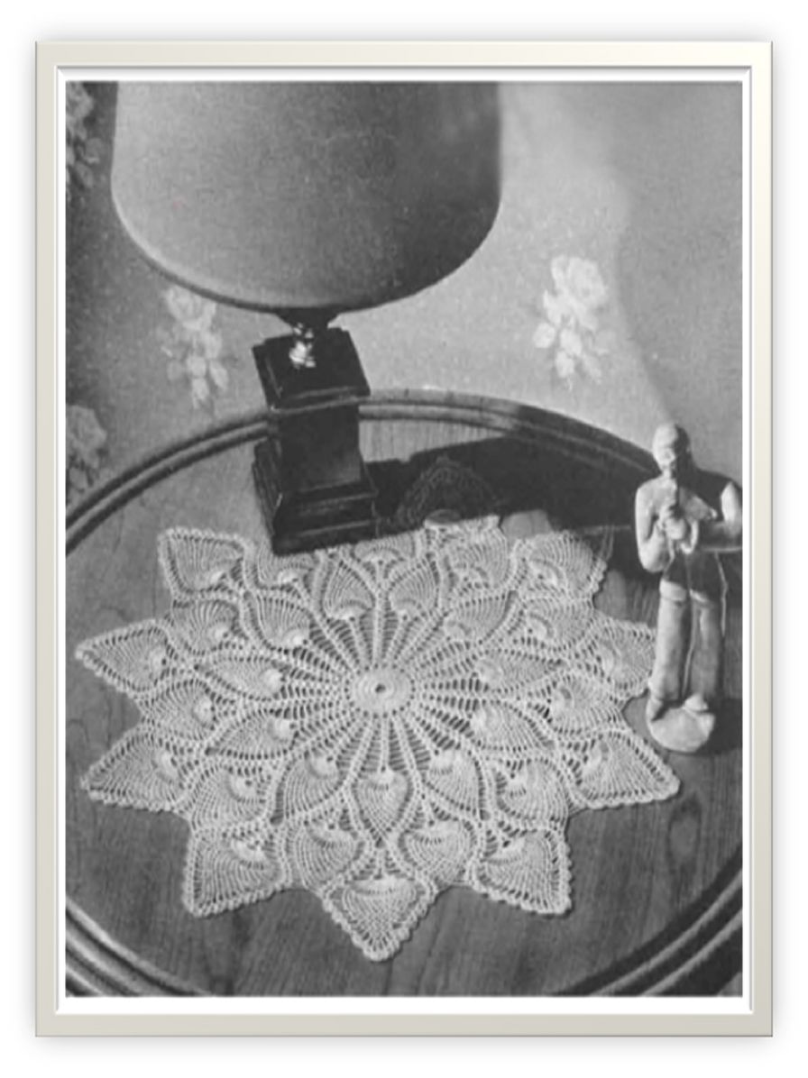 PATTERN #2211 ROYAL PINEAPPLE VINTAGE CROCHET
