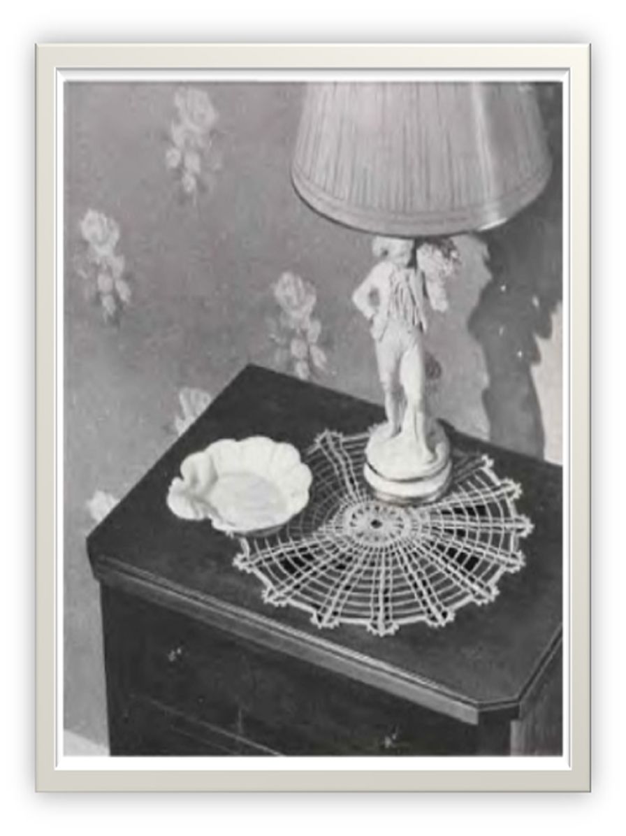 PATTERN #2212 SUNDIAL VINTAGE CROCHET
