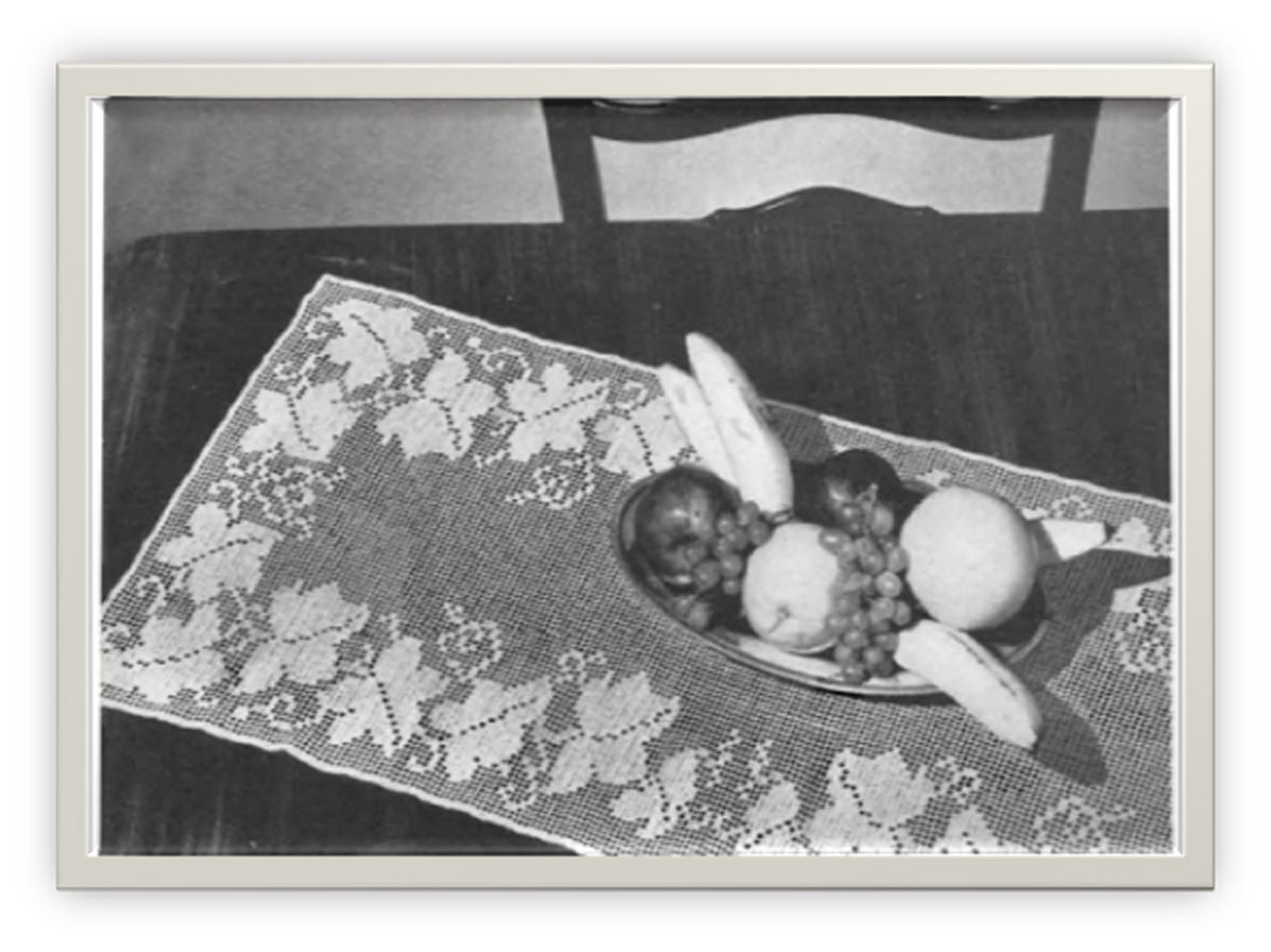 PATTERN #2215 TRAILING VINE VINTAGE CROCHET