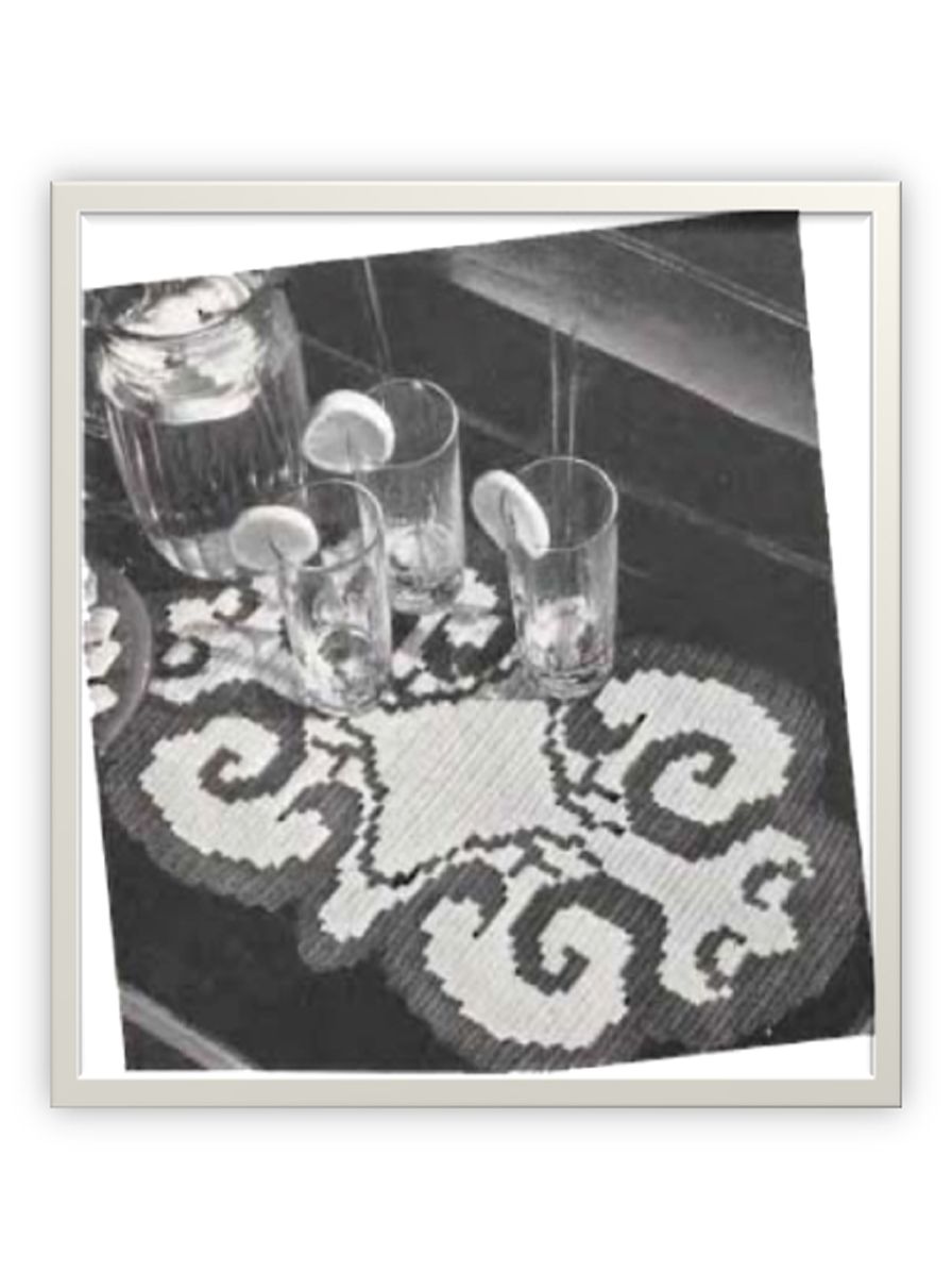 PATTERN #2216 BUTTERFLY WINGS VINTAGE CROCHET
