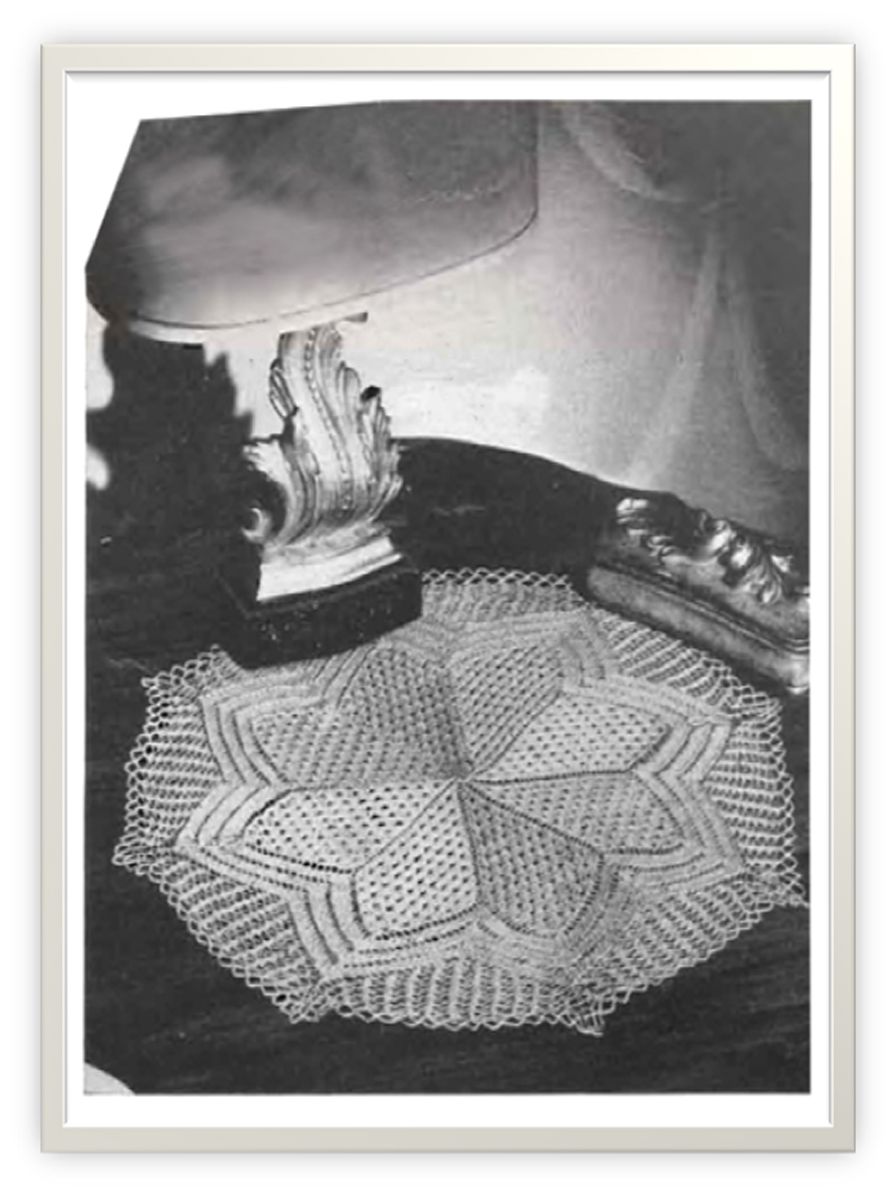 PATTERN #2220 GOVERNOR'S LADY VINTAGE CROCHET