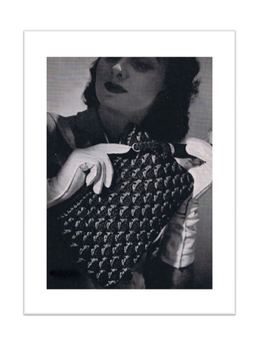 PATTERN #2313 KRISTEN BAG VINTAGE CROCHET