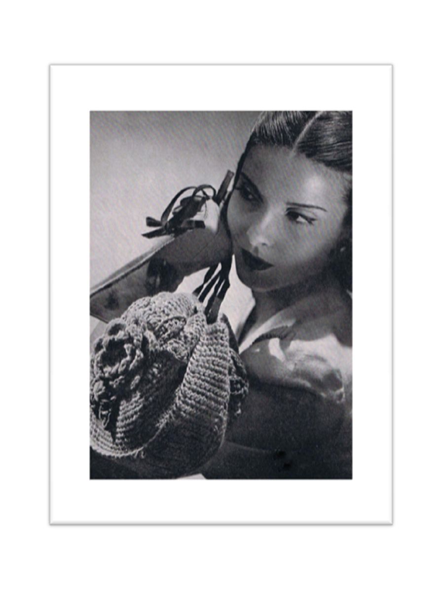 PATTERN #2344 ANNABELLE BAG VINTAGE CROCHET