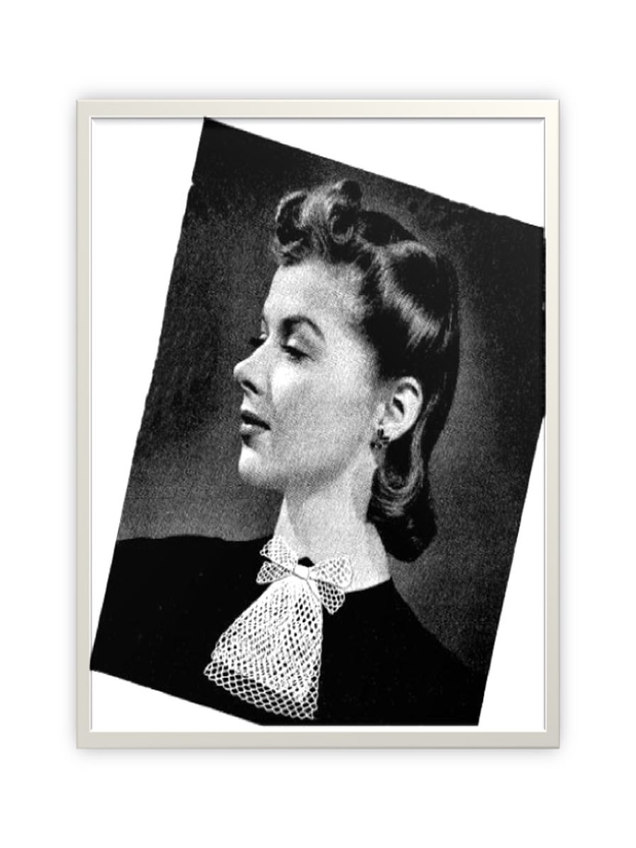 PATTERN #2359 BOW VINTAGE CROCHET