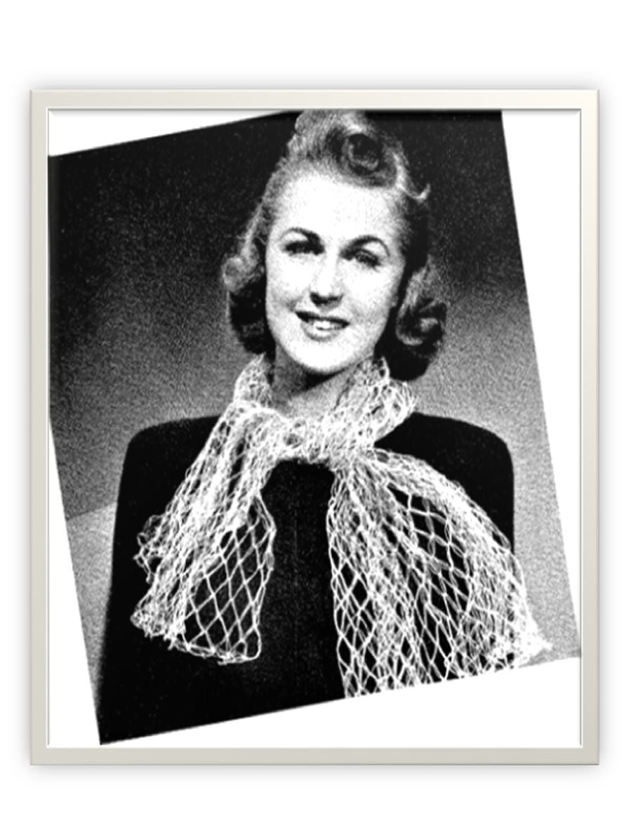 PATTERN #2365 SPRING SONG VINTAGE CROCHET