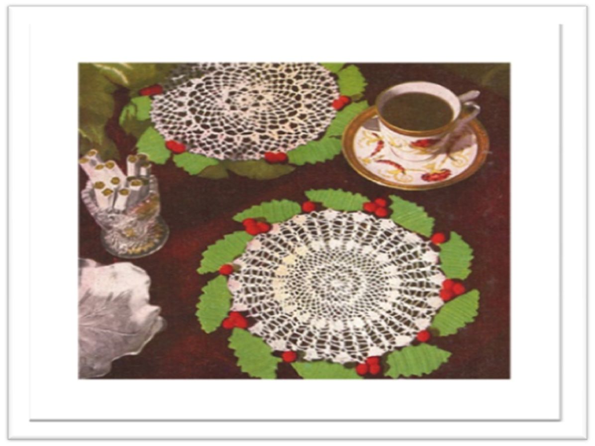 PATTERN #2373 KISS KISS VINTAGE CROCHET