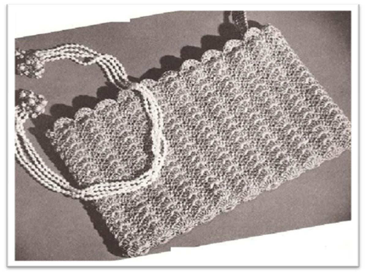 PATTERN #2376 NIKKI BAG VINTAGE CROCHET