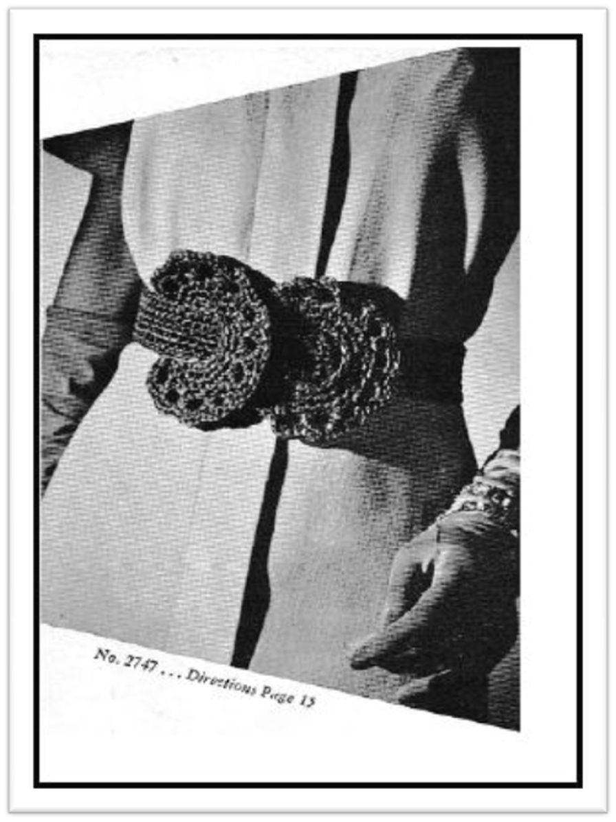 PATTERN #2582 GINGER VINTAGE CROCHET