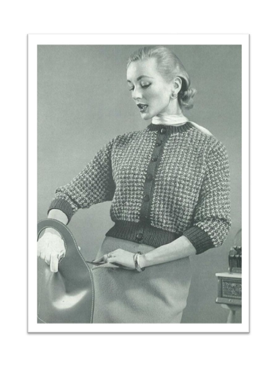 PATTERN #2599 DONNA VINTAGE KNITTING