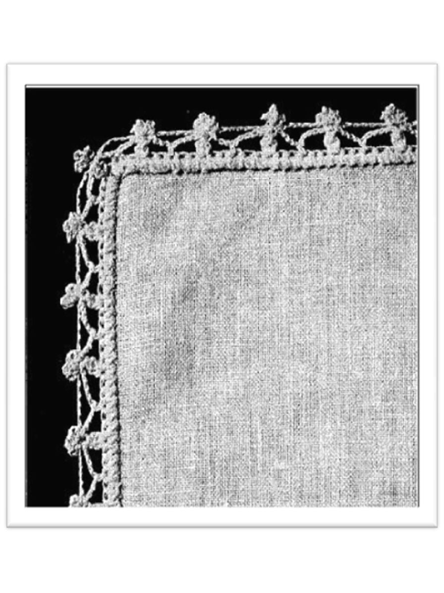 PATTERN #2602 LACE EDGING VINTAGE CROCHET