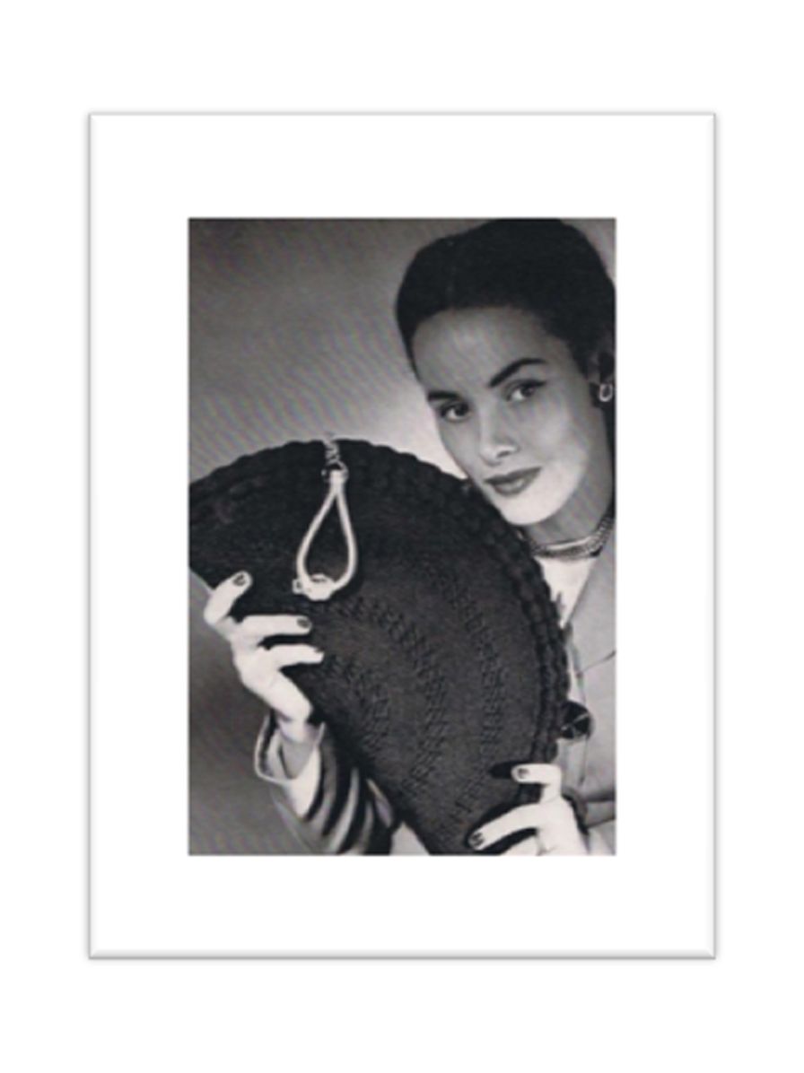 PATTERN #2616 GAIL BAG VINTAGE CROCHET