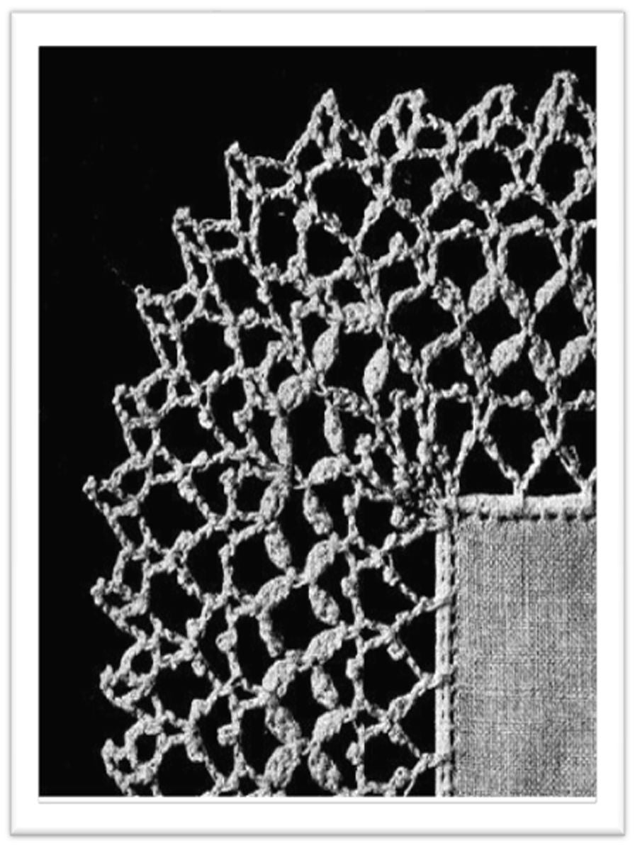 PATTERN #2628 EDGING VINTAGE CROCHET